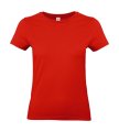 Dames T-shirt B&C E190 TW04T Fire Red
